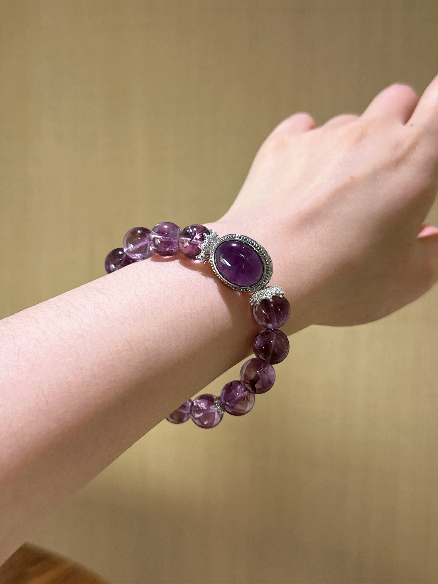 ▫️▪️ Amethyst magic box bracelet